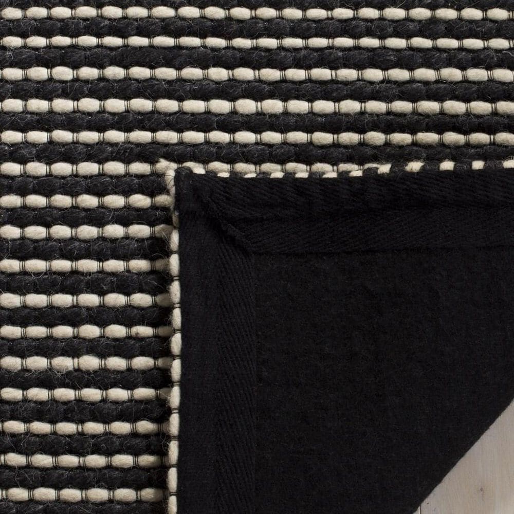 Safavieh Natura NAT801E 2&#39;3&quot; x 10&#39; Ivory and Black Runner, , large