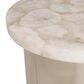 Bernhardt Shimla Side Table in White and German Silver, , large