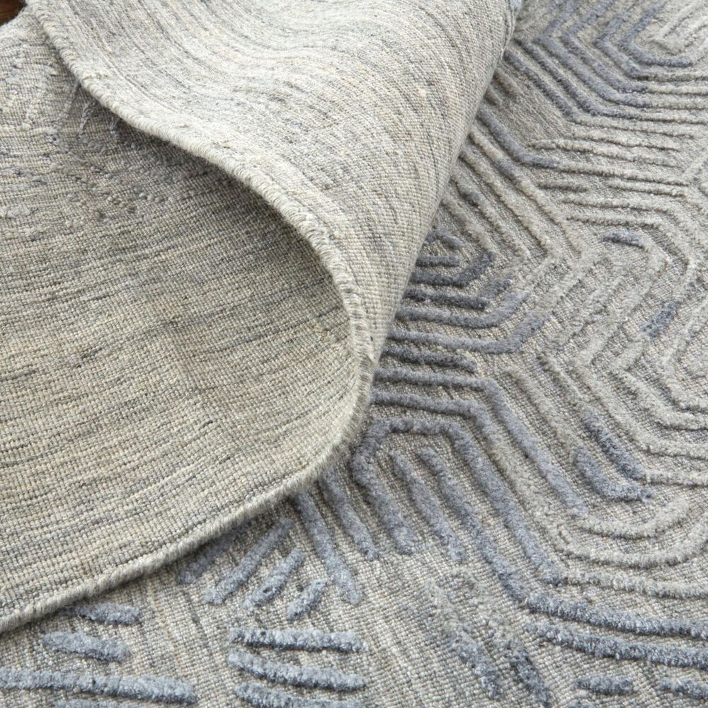 Feizy Elias 2&#39; x 3&#39; Blue and Gray Area Rug, , large