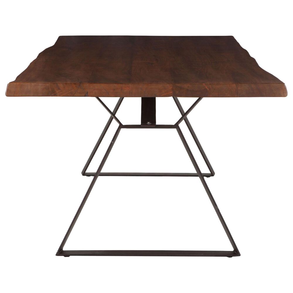 Home Trends & Design London Loft Dining Table in Walnut and Antique