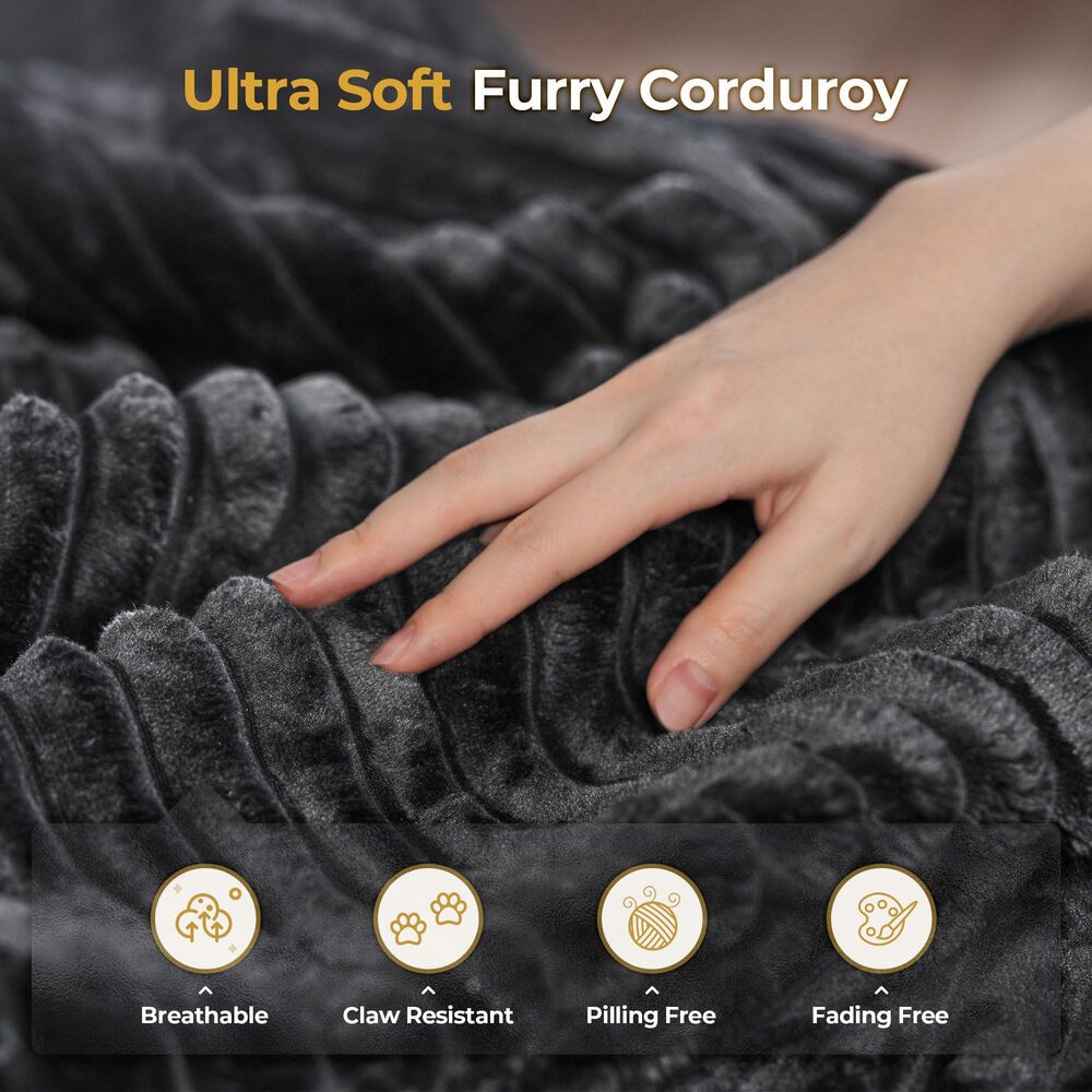 HOMLUX 9-Piece Mod L-Sectional with Chaise in Black, , large