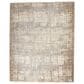 Nourison Rush 10" x 14" Ivory and Taupe Area Rug, , large