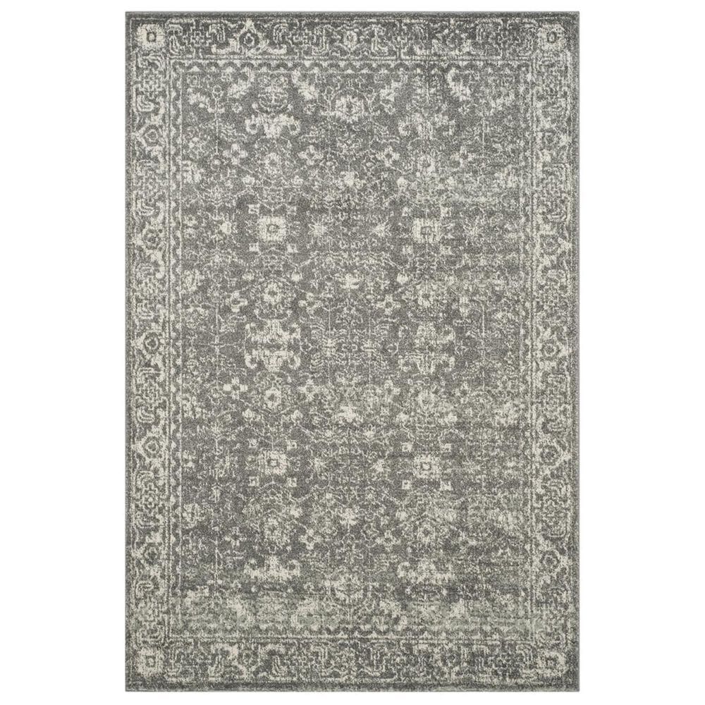Safavieh Evoke EVK270S-5 5&#39;1&quot; x 7&#39;6&quot; Grey/Ivory Area Rug, , large