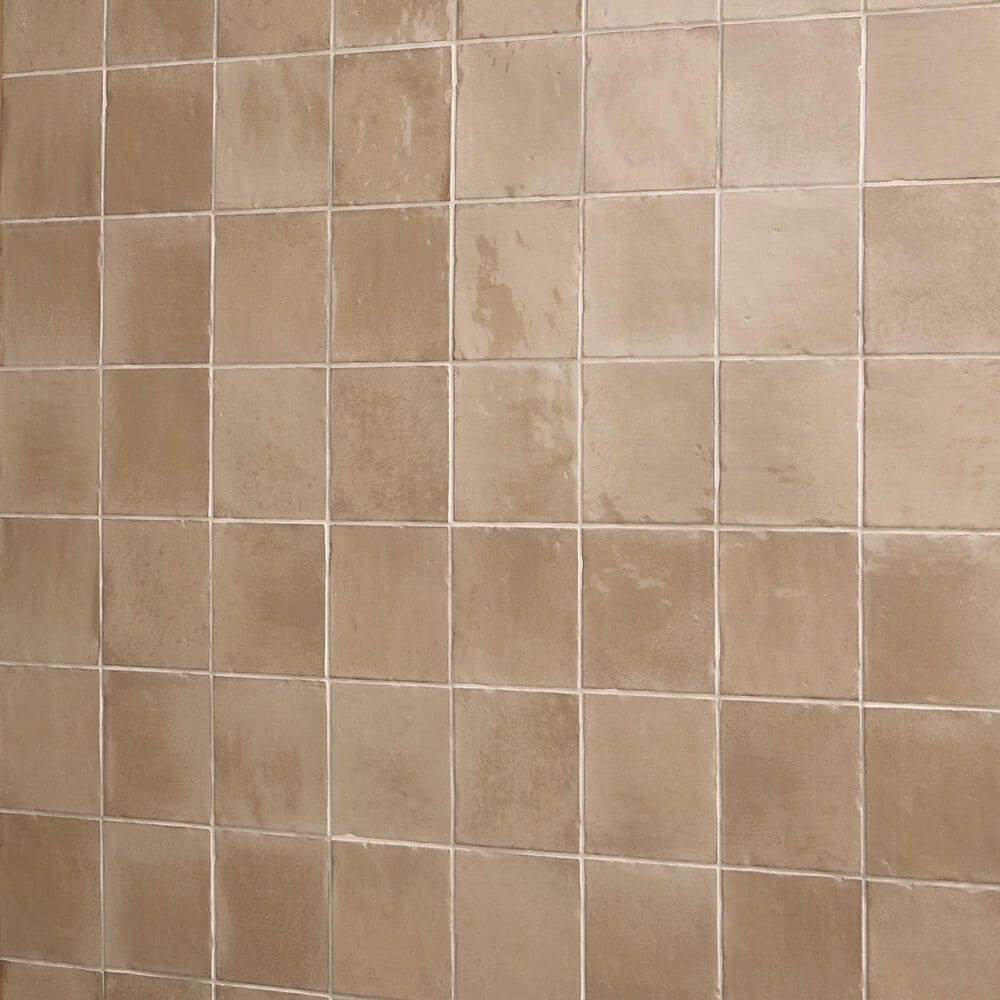 Dal-Tile Relicca Foxed 4" x 4" Square Handcrafted Ceramic Tile, , large