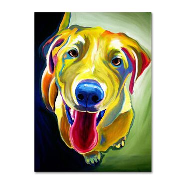 Timberlake DawgArt "Spencer" Canvas Art, , large