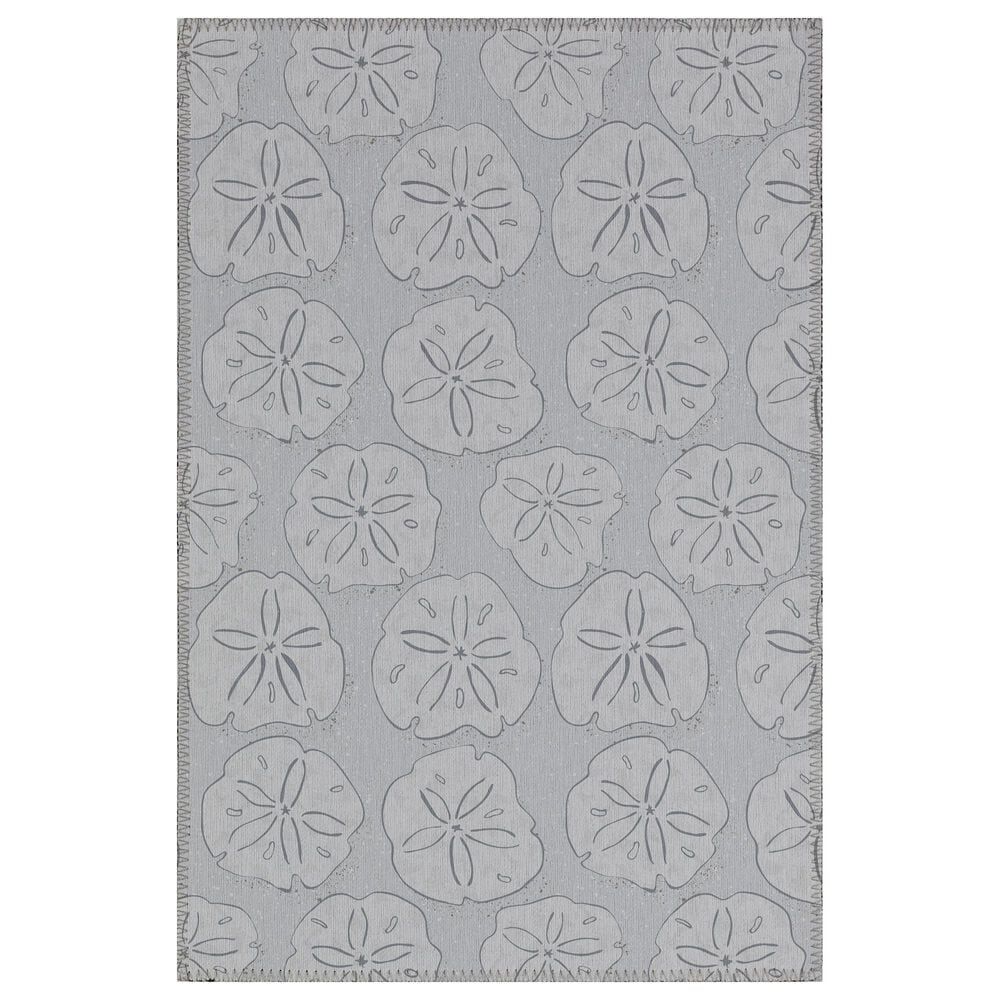 Dalyn Rug Company Seabreeze SZ10 2"6" x 3"10" Silver Area Rug, , large