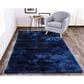 Feizy Indochine 7"6" x 9"6" Dark Blue Area Rug, , large