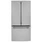 Cafe 18.6 Cu. Ft. Counter Depth French Door Refrigerator in Stainless Steel, , large