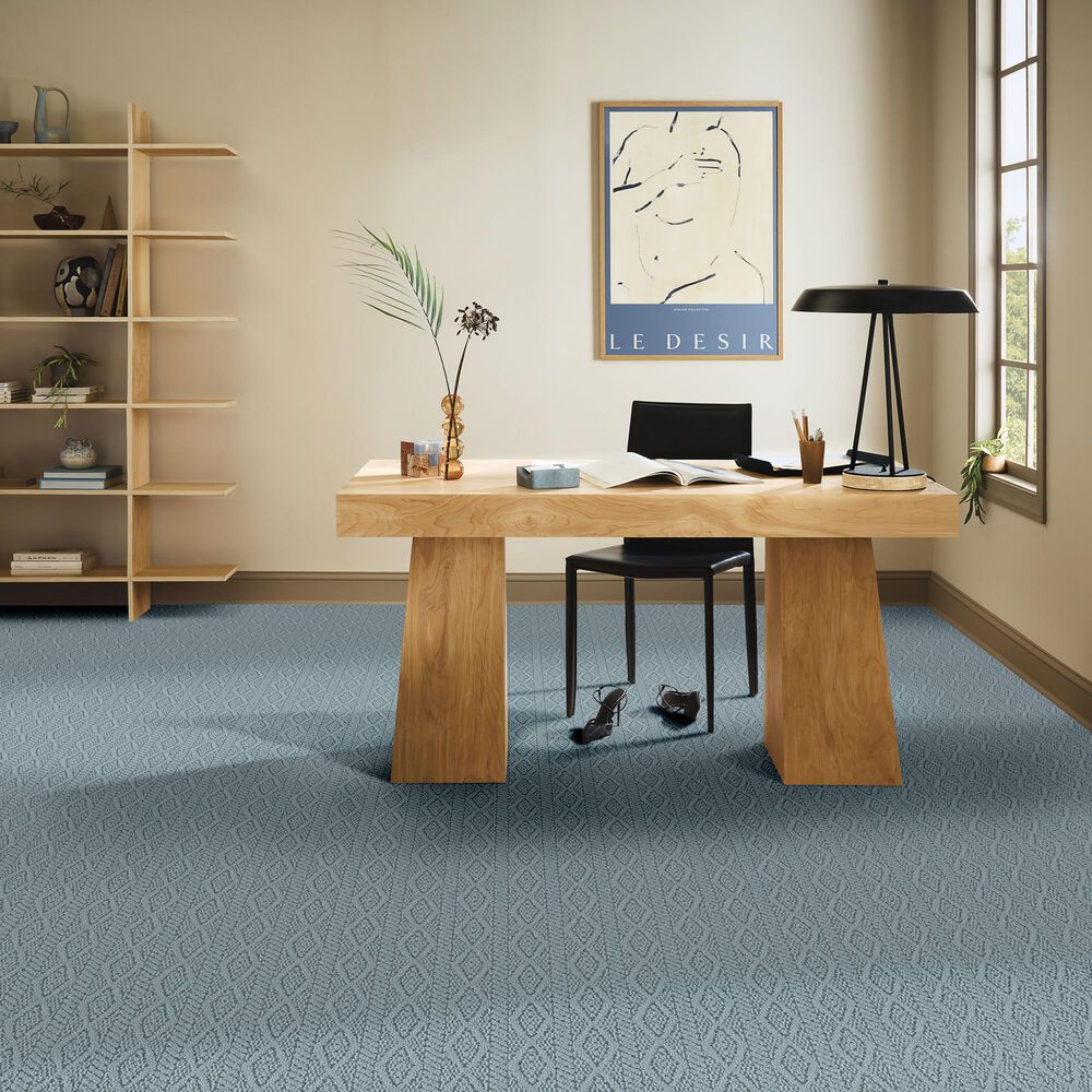 Anderson Tuftex Crochet Carpet in Capri Blue, , large