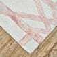Feizy Lorrain 5" x 8" Blush Area Rug, , large