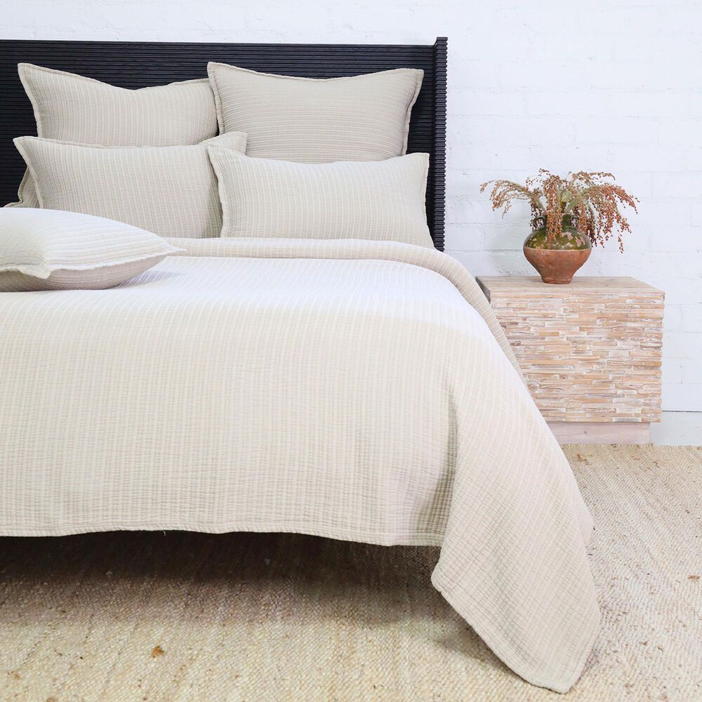 Pom Pom At Home Chatham Standard Sham in Natural, , large