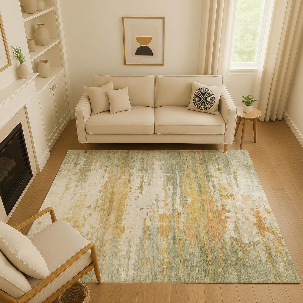 Dalyn Rug Company Lumara Aloe 5' x 7'6" Indoor/Outdoor Area Rug, , large