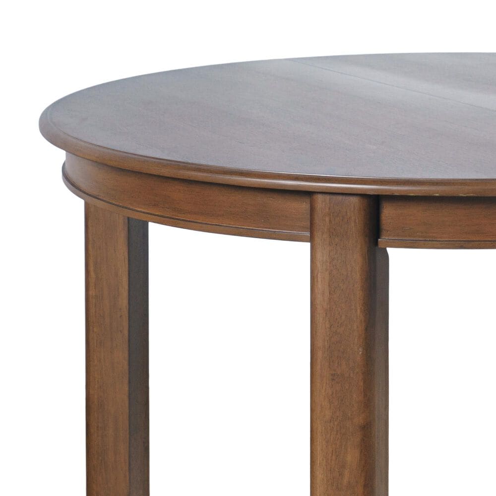 Jofran Carson Round Extension Table in Oak - Table Only, , large