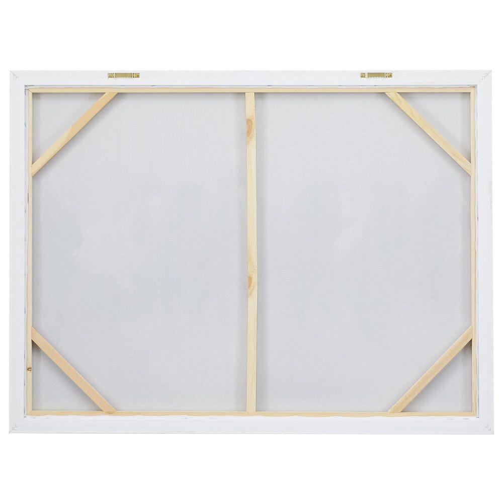 Maple and Jade 40&quot; x 30&quot; Horse Living Room Framed Wall Art in Black, Brown, Gray and White, , large