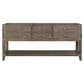Lexora Home Norwalk 72" Double Bathroom Vanity in Grey Oak with White Quartz Top and Rectangular Sinks, , large