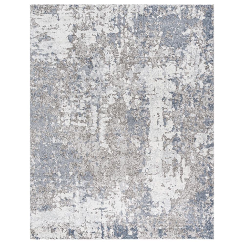 Surya Venice 8"10" x 12"4" Pale Blue, Denim, Light Gray and Ivory Area Rug, , large