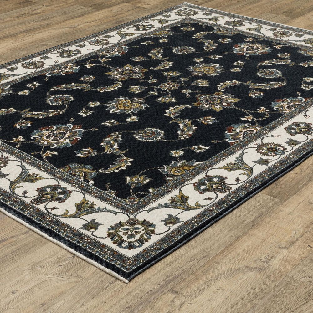 Oriental Weavers Vivian VI01B 7&#39;10&quot; x 10&#39;10&quot; Blue Area Rug, , large