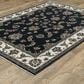 Oriental Weavers Vivian VI01B 7"10" x 10"10" Blue Area Rug, , large