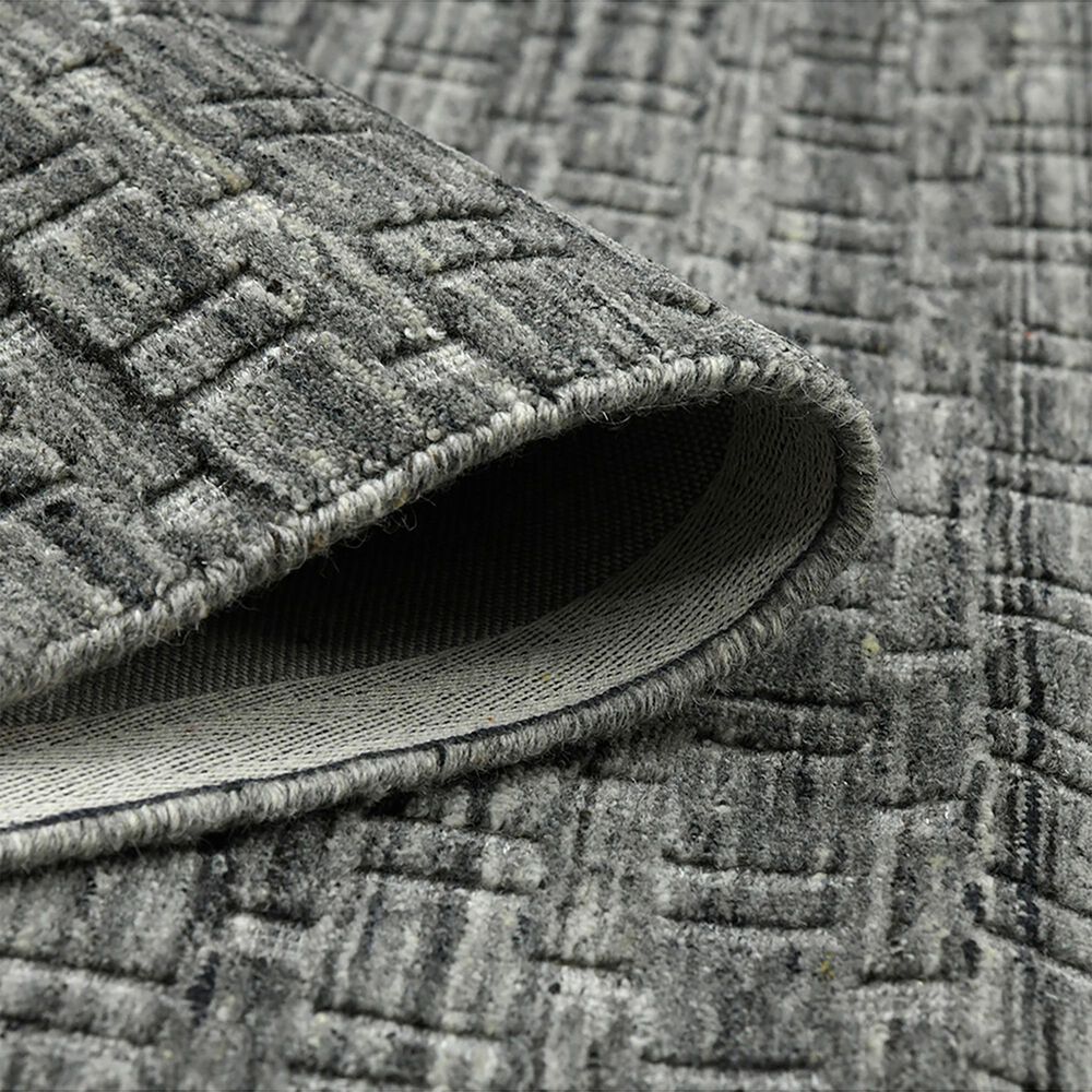 Amer Rugs Houston 8&#39;9&quot; x 11&#39;9&quot; Dark Gray Area Rug, , large