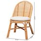 Baxton Studio Daniela Side Chair in Light Honey, , large