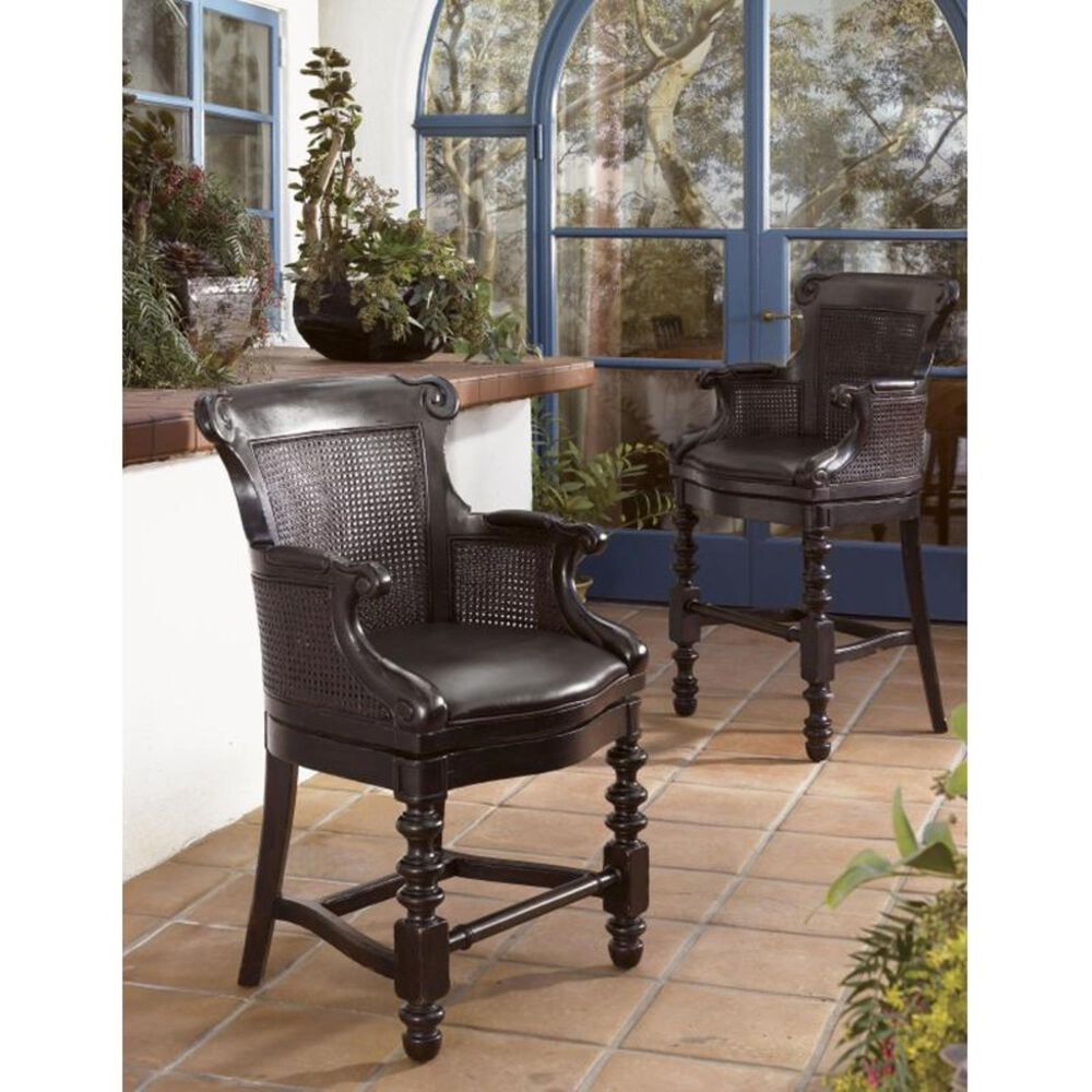 Tommy Bahama Home Kingstown Dunkirk Swivel Counter Stool in Tamarind, , large