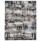 Feizy Greenwich Black and Multicolor 2"6" x 7"3" Runner, , large