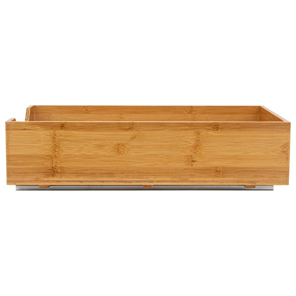 Household Essentials Glidez 14" 1-Tier Pull-Out/Slide-Out Storage Organizer for Under Cabinet Use in Natural, , large