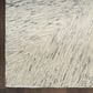 Nourison Pure Angles Grey 5"3" x 7"3" Area Rug, , large