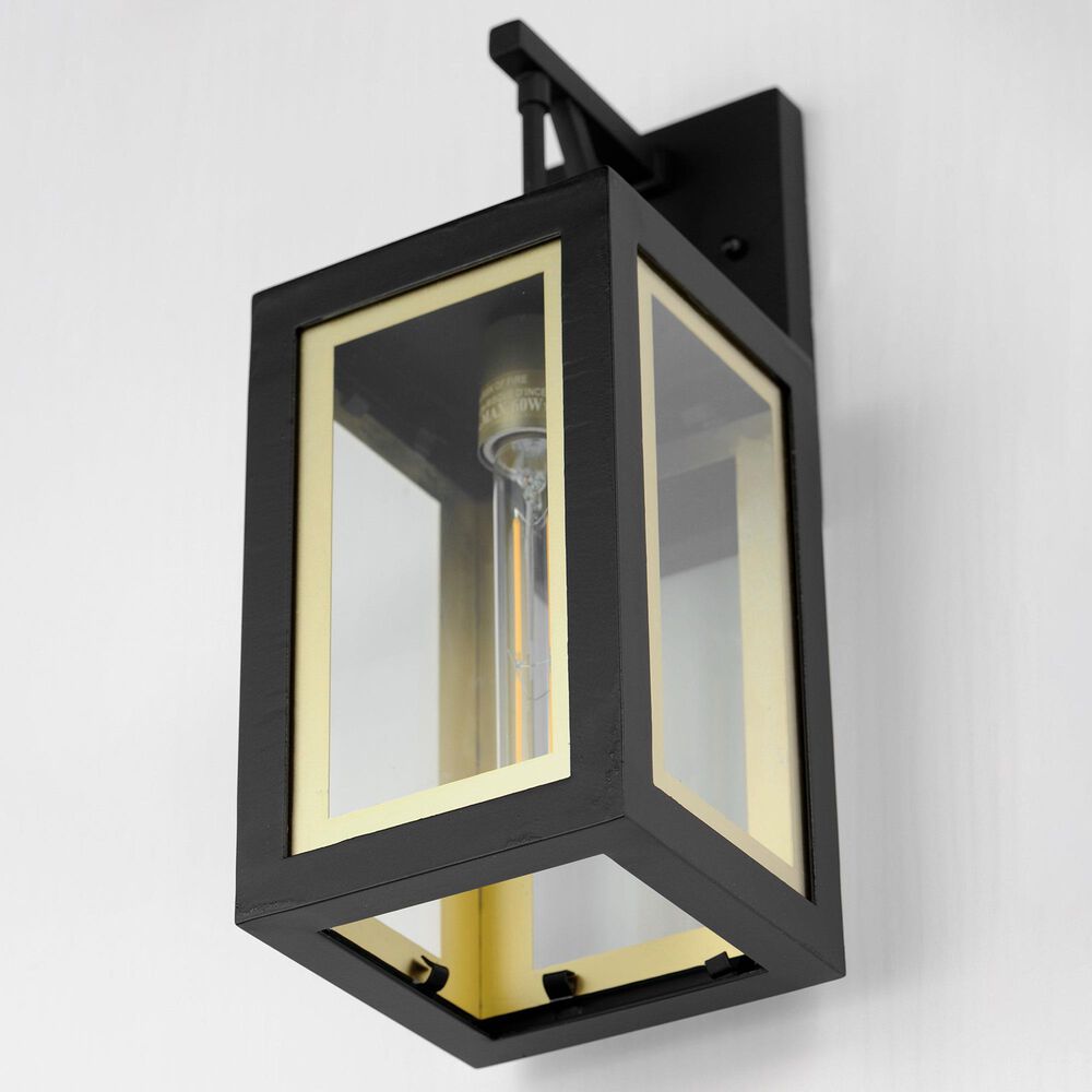 Maxim Lighting Neoclass 1-Light Outdoor Wall Sconce in Black, , large