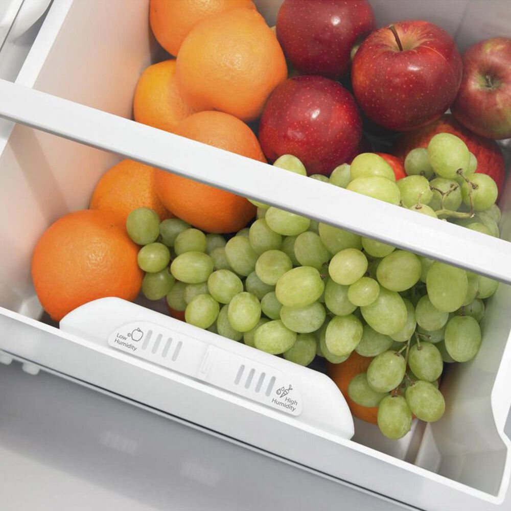 Amana 18 Cu. Ft. Top-Freezer Refrigerator with Glass Shelves in Stainless Steel, , large