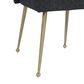 Tov Furniture Batik Linen Dining Chair in Black, , large