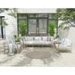 Nourison Courtyard Ivory and Silver 4" Round Indoor/Outdoor Area Rug, , large