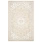 Safavieh Micro-Loop MLP505F 3" x 5" Light Grey and Ivory Area Rug, , large