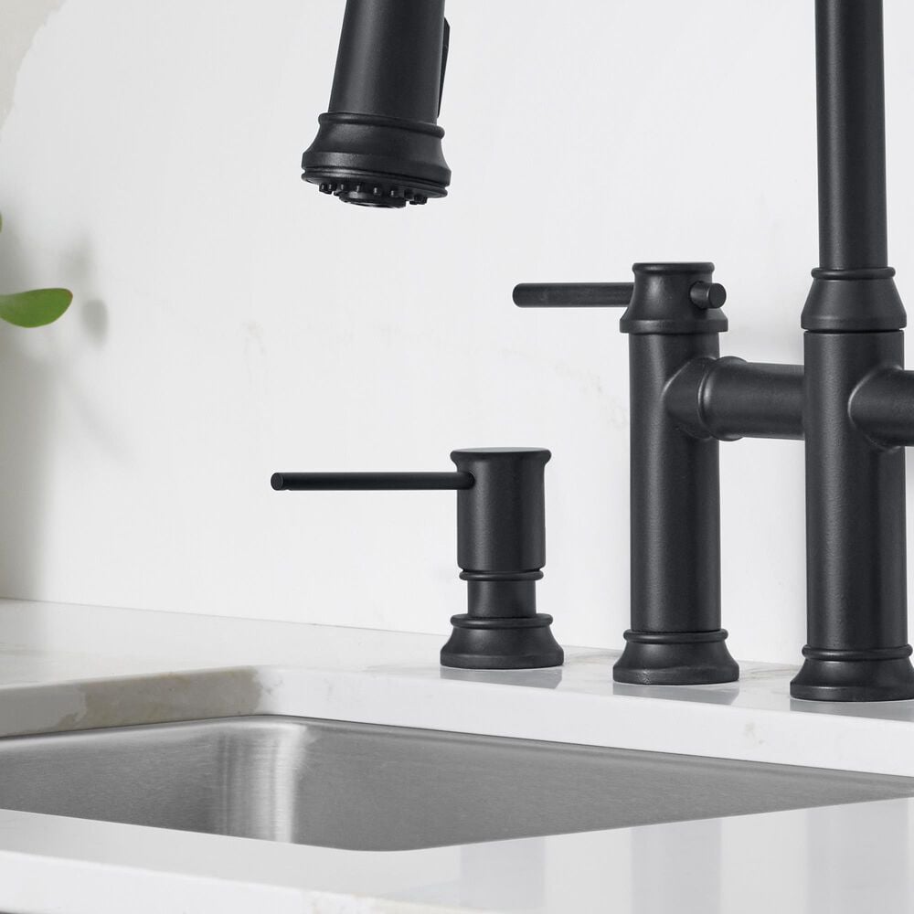 Blanco Empressa Soap Dispenser in Matte Black, , large