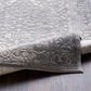 Surya Tibetan TBT-2300 7"10" x 10"3" Charcoal, Ivory and Khaki Area Rug, , large