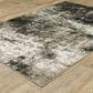 Oriental Weavers Venice Rimini 5"3" x 7"3" Charcoal and Beige Area Rug, , large