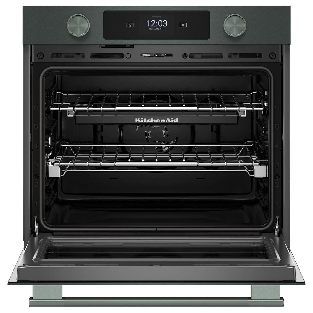 KitchenAid 2-Piece Kitchen Package with Juniper 30" Smart Single Wall Oven and Stainless Steel 30" Gas Cooktop, , large