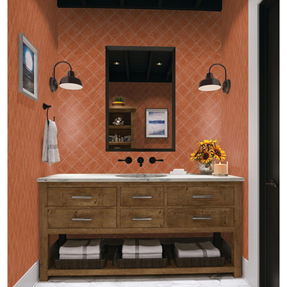 Dal-Tile Artcrafted Cotto 4&quot; x 4&quot; Ceramic Tile, , large