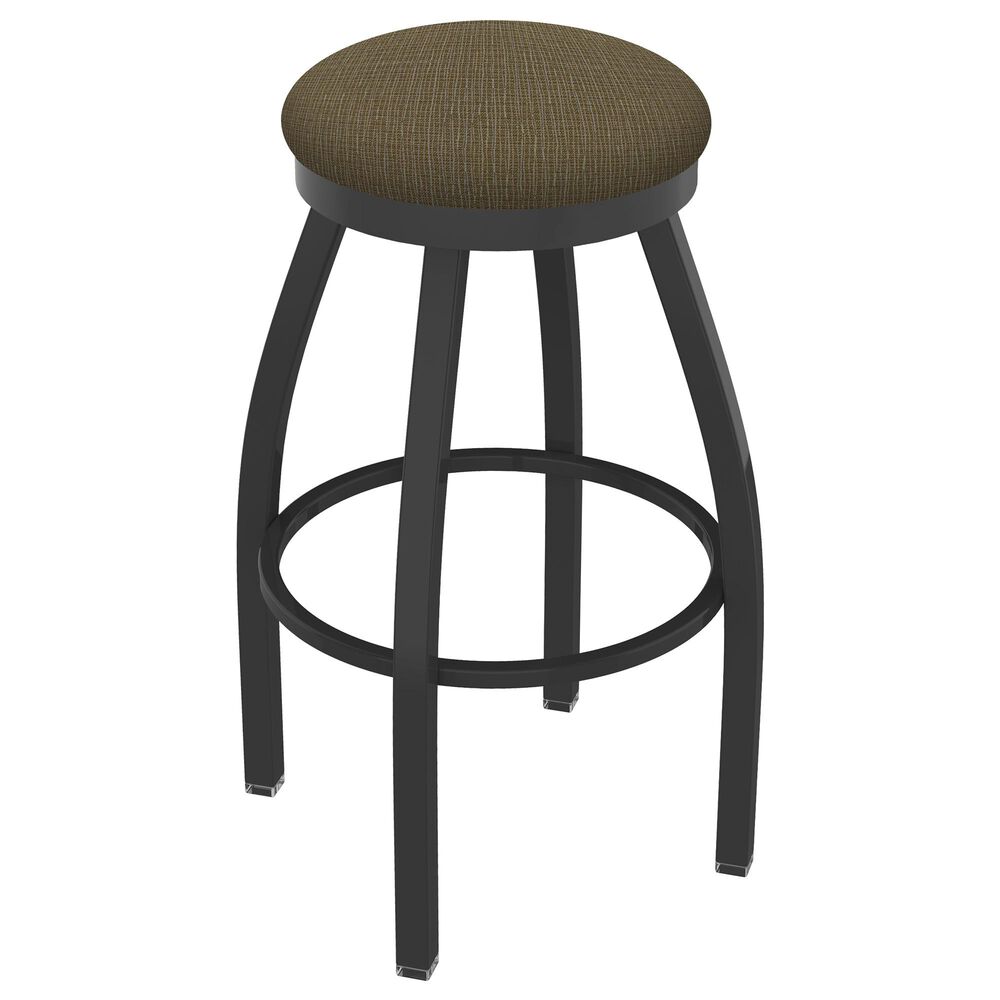 Holland Bar Stool 802 Misha 30" Swivel Bar Stool with Pewter and Graph Cork Seat, , large