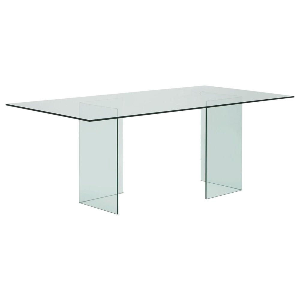 Casablanca Miami Dining Table in Clear, , large