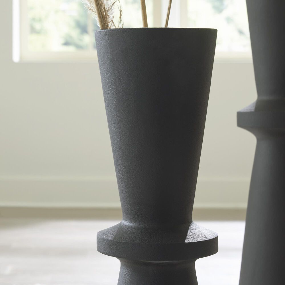 Ashley Collisten 30&quot; Vase in Black, , large