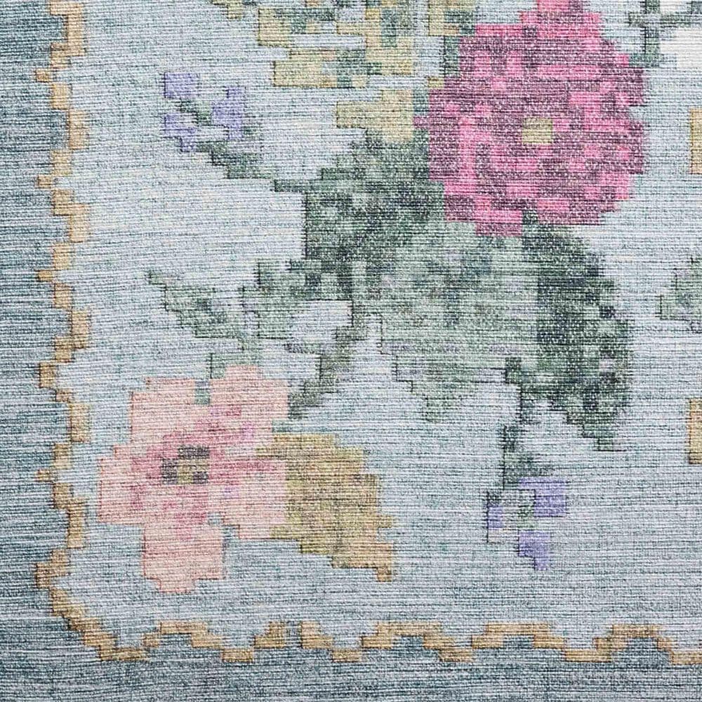Rifle Paper Co. x Loloi Rosa 7&#39;6&quot; x 9&#39;6&quot; Sky Area Rug, , large