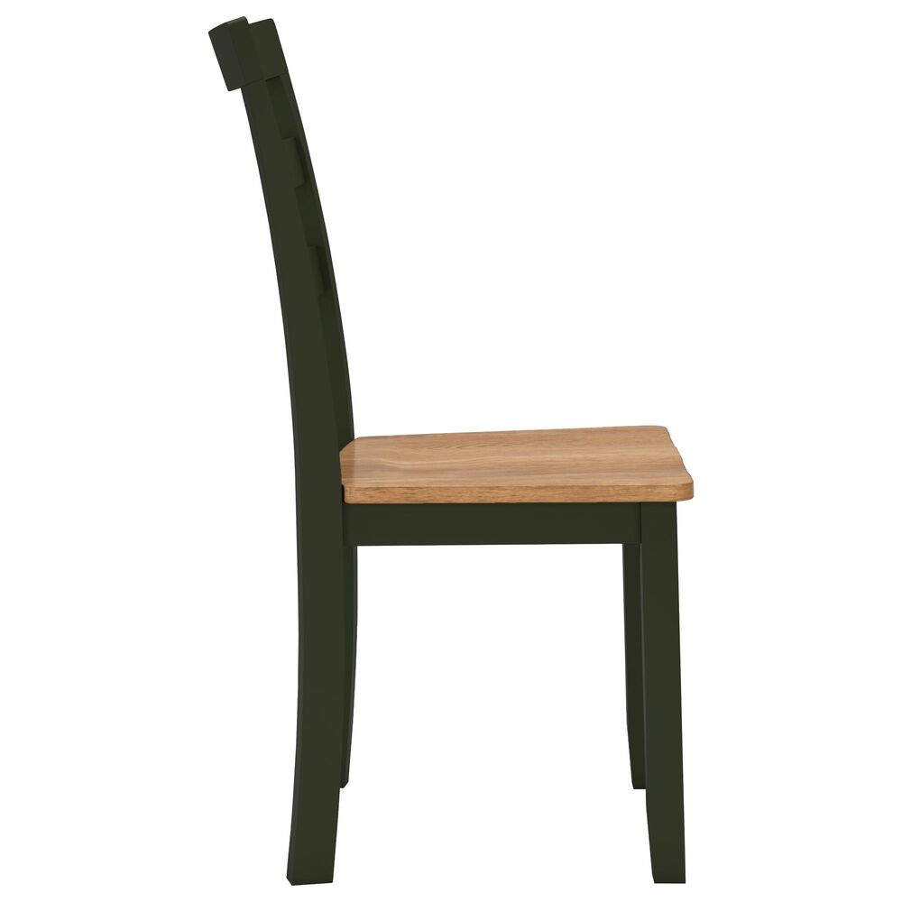 Ashley Gesthaven 5-Piece Dining Set in Natural and Green, , large