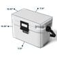 YETI Roadie 8 Hard Cooler in Charcoal, , large