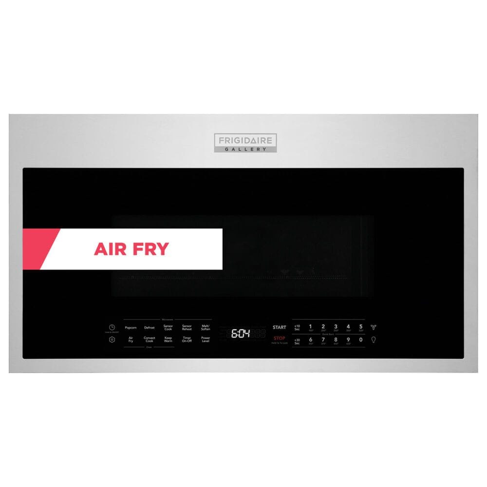 Frigidaire Gallery 2-Piece Kitchen Package with 30&quot; Electric Range with No Preheat and 1.9 Cu. Ft. Over-The-Range Microwave in Stainless Steel, , large