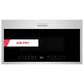 Frigidaire Gallery 2-Piece Kitchen Package with 30" Electric Range with No Preheat and 1.9 Cu. Ft. Over-The-Range Microwave in Stainless Steel, , large