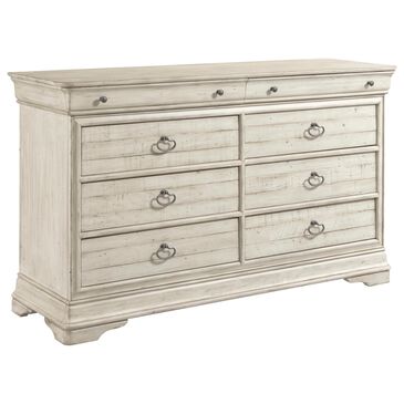 Kincaid Selwyn Whiteside 8-Drawer Dresser in Cottage White, , large