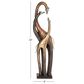 Maple and Jade Eclectic Giraffe Sculpture in Copper, Brass and Silver, , large