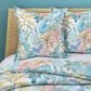 J. Queen New York Bahama 26" Square Euro Pillow Sham in Aqua, , large