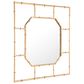 Zuo Modern Bamboo Mirror in Gold, , large